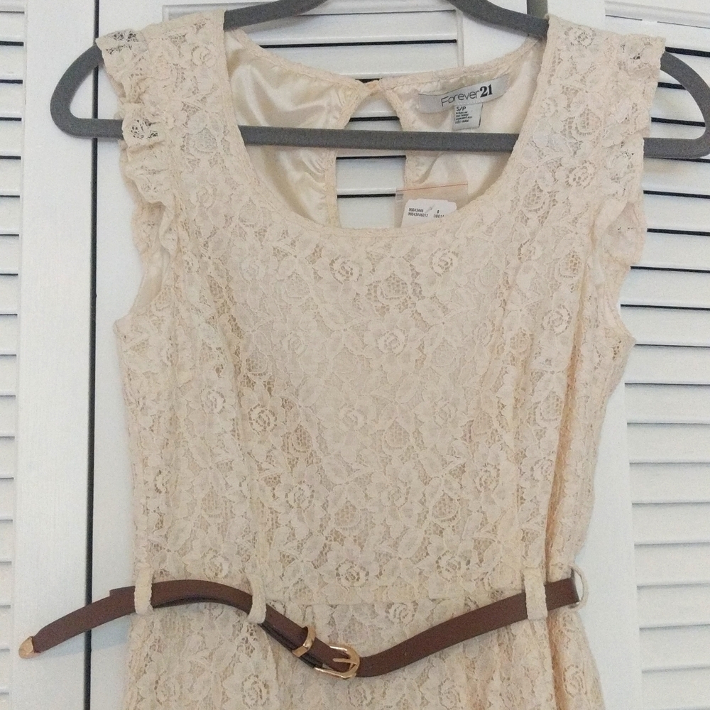 Cowgirl floral lace dress
